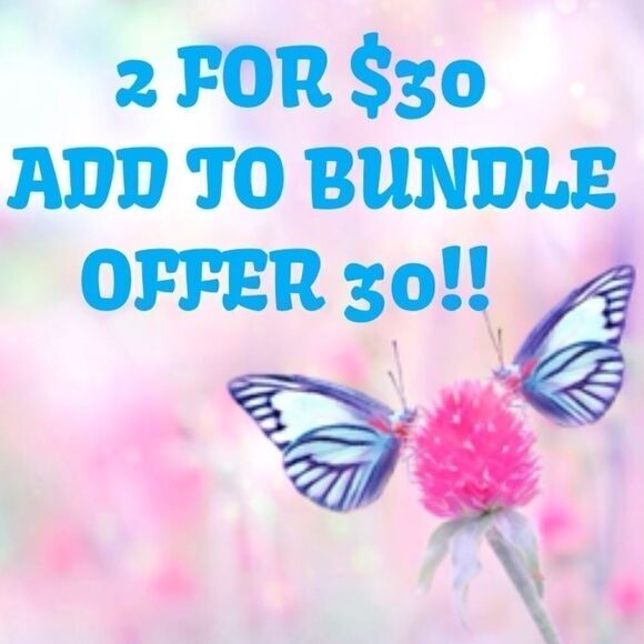 💕🌷💕BUNDLE 2/$30 SALE💕🌷💕  - Picture 1 of 1